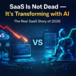 AI transforming SaaS industry in 2026 with shift from traditional software to AI-powered systems
