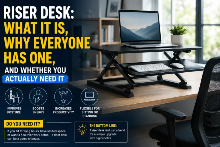 Riser Desk